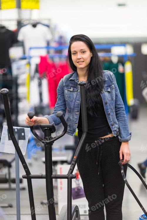 Preview: Woman Shopping At The Store