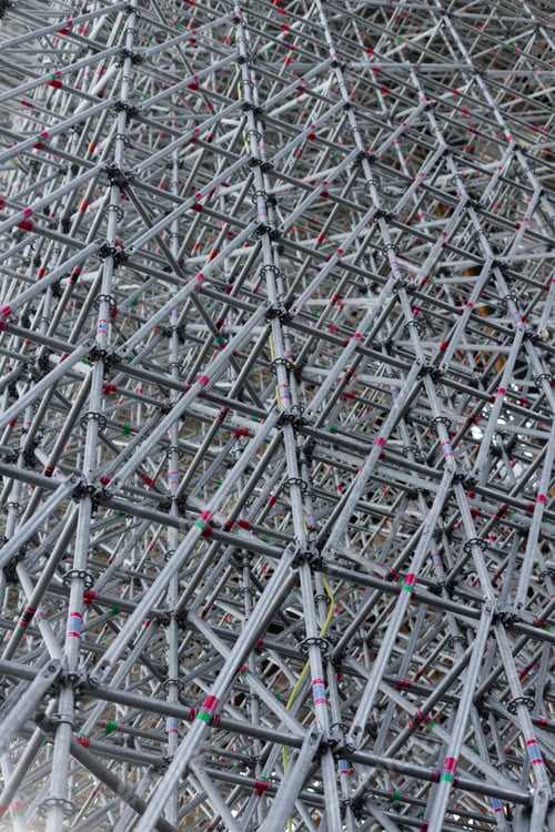 Preview: Collection of metallic scaffolding texture