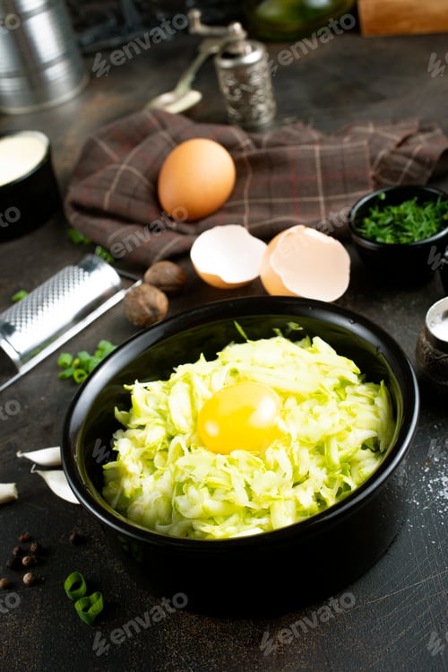 Preview: grated zucchini