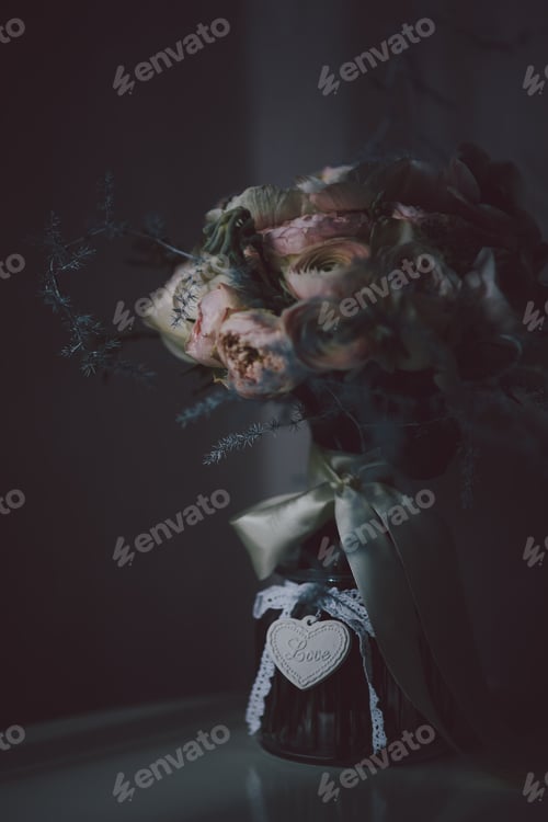 Preview: beautiful bohemian wedding flower bouquet