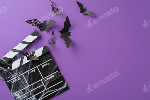 Preview: Prepare for an unforgettable Halloween night with a captivating visual of film clapper