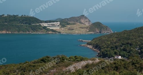 Preview: Beautiful scenery from the mountain in tung lung chau