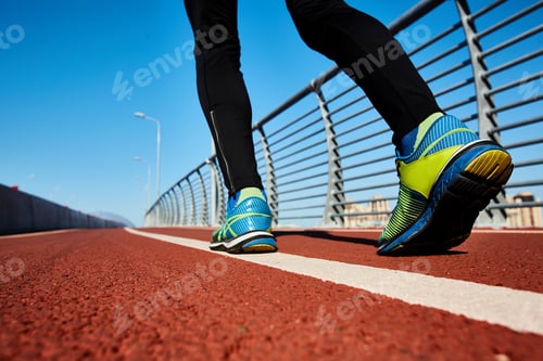 Preview: Feet of runner