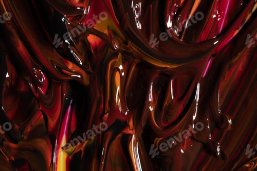 Preview: Mix of thick fresh paint