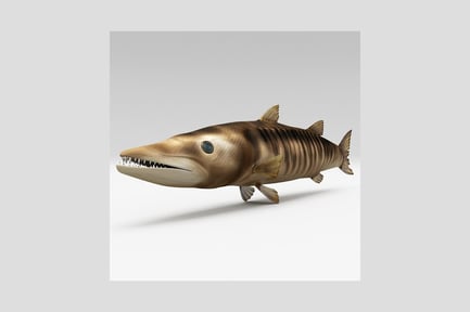 Preview: Lateral view of a pike