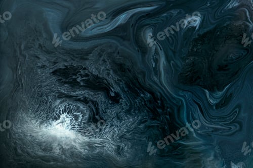 Preview: Dark blue paint patterned background