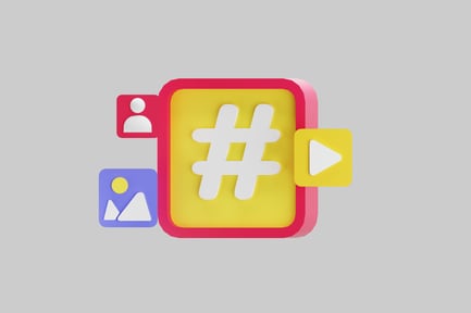Preview: Social media hashtag icon