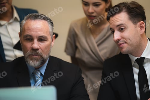 Preview: Business team partner meeting together to brainstorming for new ideas of business marketing project