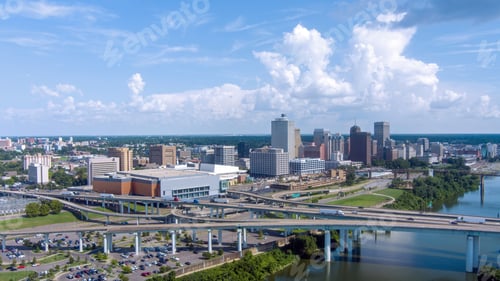 Preview: Aerial view of Memphis, Tennessee