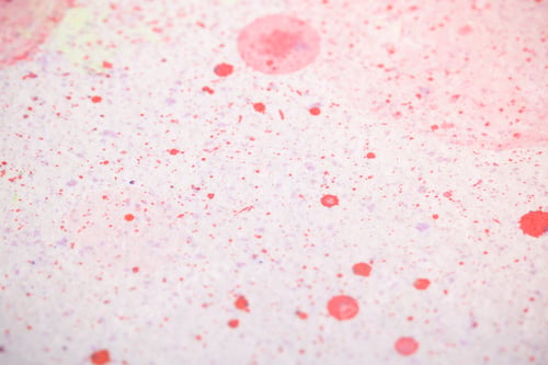 Preview: Bright Paint On White Paper Background Image