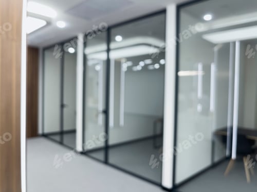 Preview: Blurred and Defocused Abstract Office or Clinic Hospital Clean Business Presentation Background