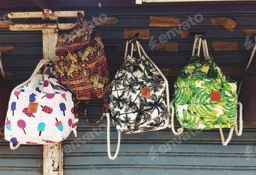 Preview: Colourful bags