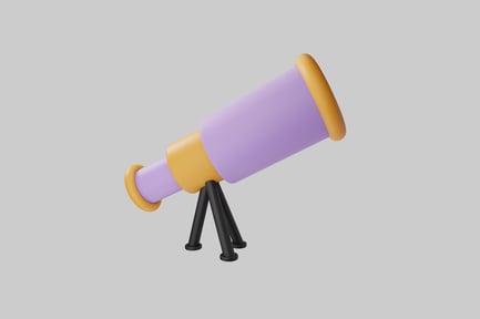 Preview: Telescope on adjustable tripod