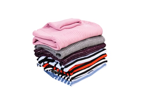 Preview: Warm,modern sweaters on a white.