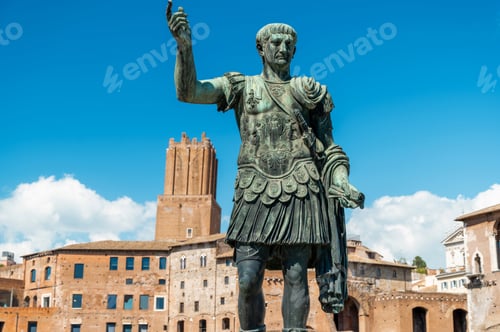 Preview: Statue of Augustus Caesar in Rome, Italy