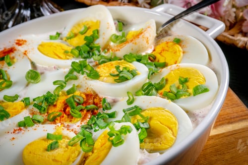 Preview: Boiled eggs.