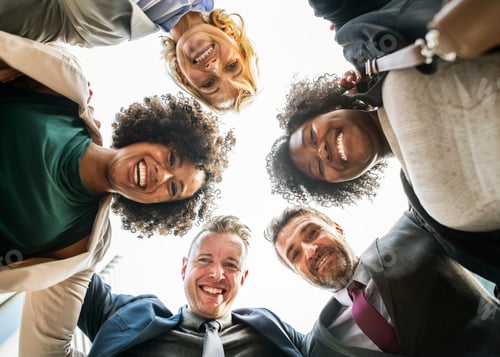 Preview: Successful and happy business team
