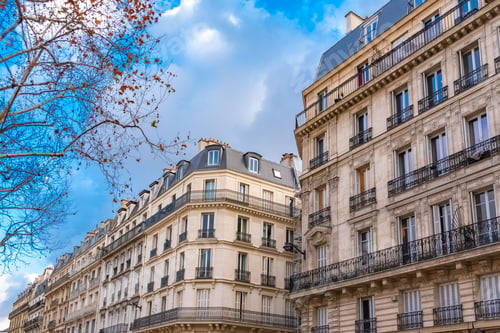 Preview: Paris, building, typical parisian facade
