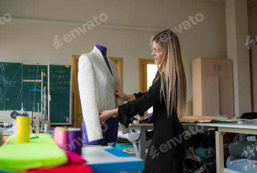 Preview: Student showcases creativity by fitting a stylish jacket