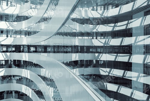 Preview: Abstract business centre interior design