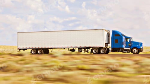 Preview: Van mockup isolated concept, Truck mock up