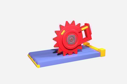 Preview: 3D Electric Handheld Circular Saw Power Cutting Tool Icon