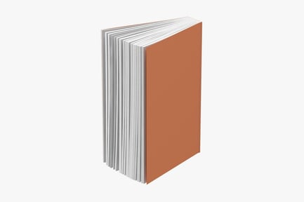 Preview: Open Book with Plain Cover