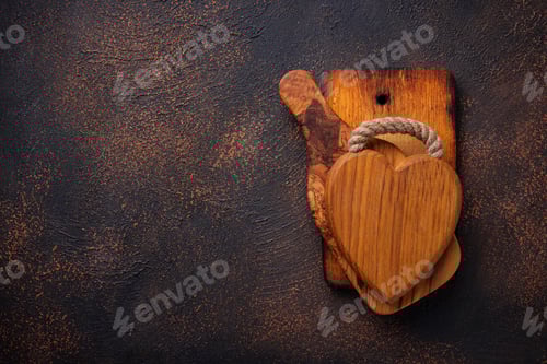 Preview: Wooden Cutting Boards Arranged on a Textured Surface
