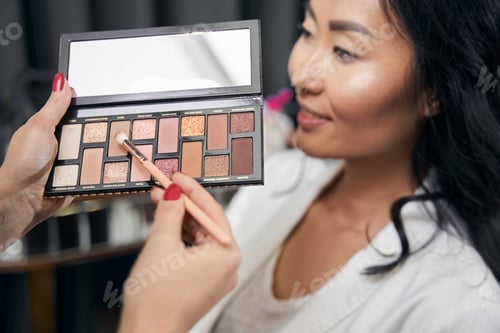 Preview: Image of set of eyeshadow with natural color
