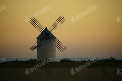 Preview: Traditional Windmill in Spain