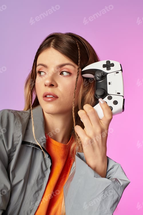 Preview: Embracing summer vibes with a playful spirit and a gaming controller in hand