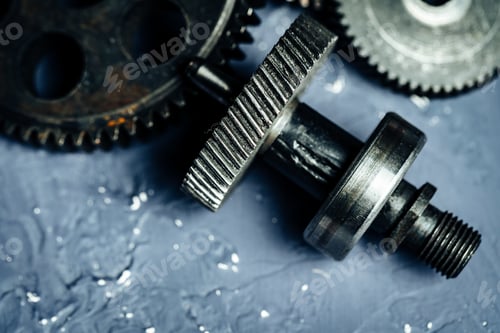 Preview: Gears from an old industrial machine