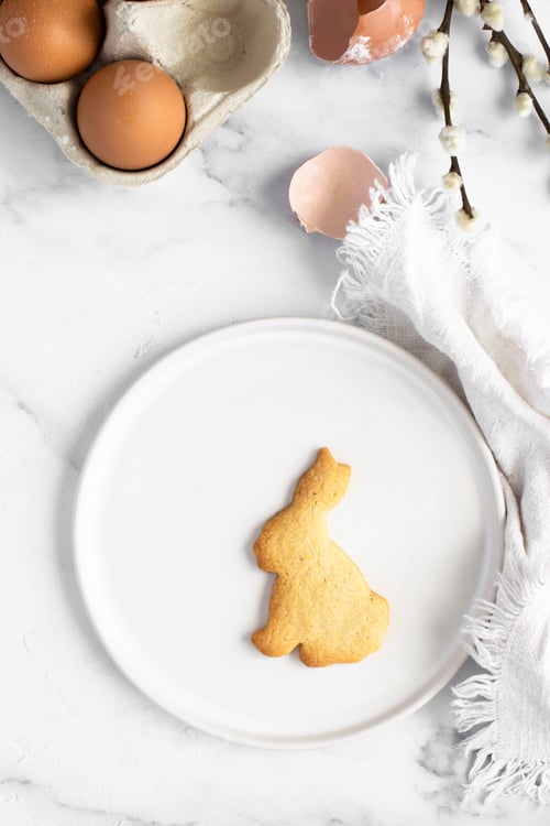 Preview: Homemade Easter sugar bunny cookie recipe