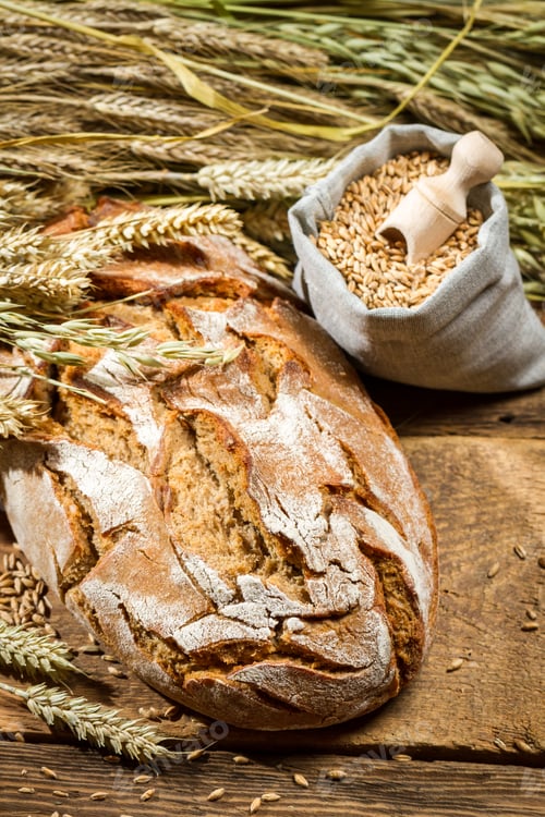 Preview: Freshly baked country bread