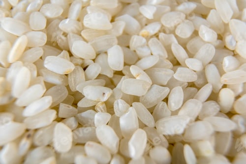 Preview: Rice grains photographed with macro photography, food photography