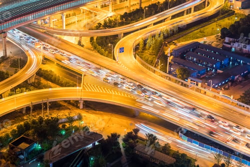 Preview: overpass closeup at night