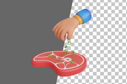 Preview: Beef 3D Icon
