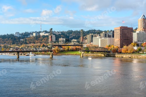 Preview: Portland city skyline