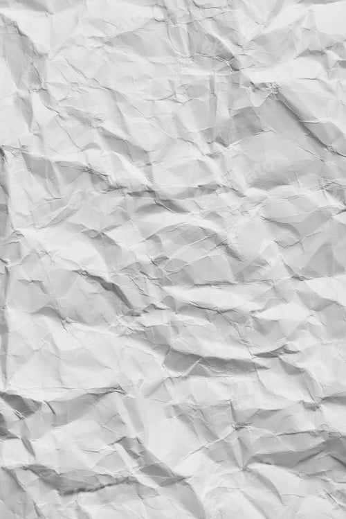 Preview: white crumpled wrinkled paper sheet