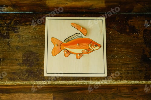 Preview: Cabinet for boards to learn body parts of animals.