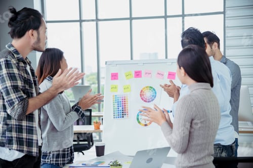 Preview: Multiethnics Teamwork Collaboration Team Meeting Communication concept Business people diversity