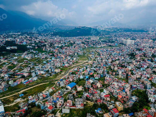 Preview: Drone View of Kathmandu valley, Nepal