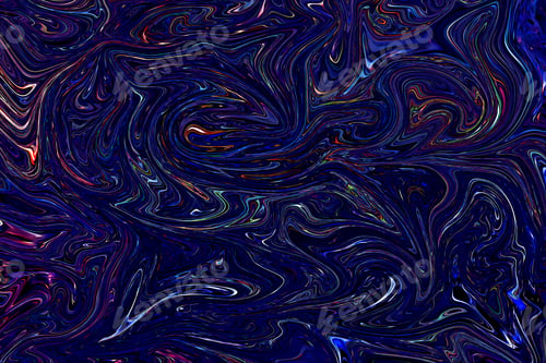 Preview: Blue marble liquid background