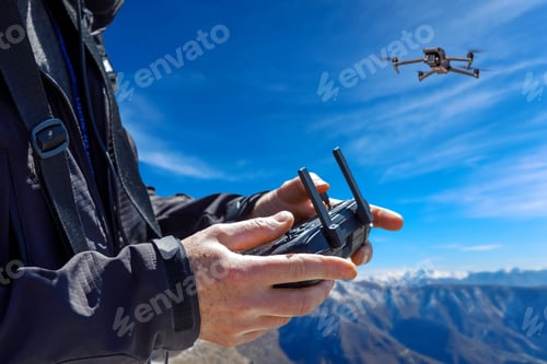 Preview: Drone and pilot in action