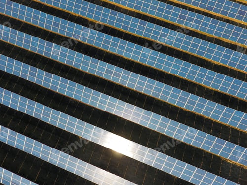 Preview: Top view of solar panels