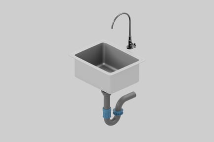 Preview: Stainless Kitchen Sink
