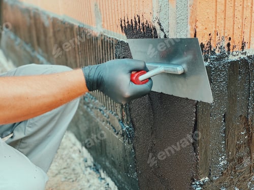 Preview: Coating hollow bricks