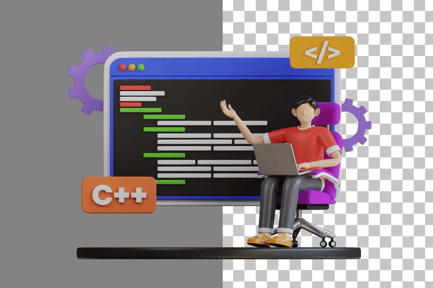 Preview: IT Professional 3D Illustration