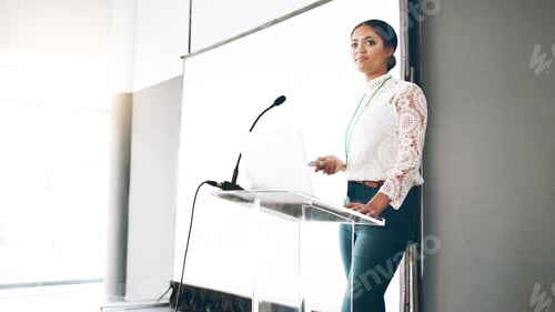 Preview: Preparing her speech