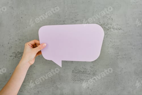 Preview: Purple Text Bubble